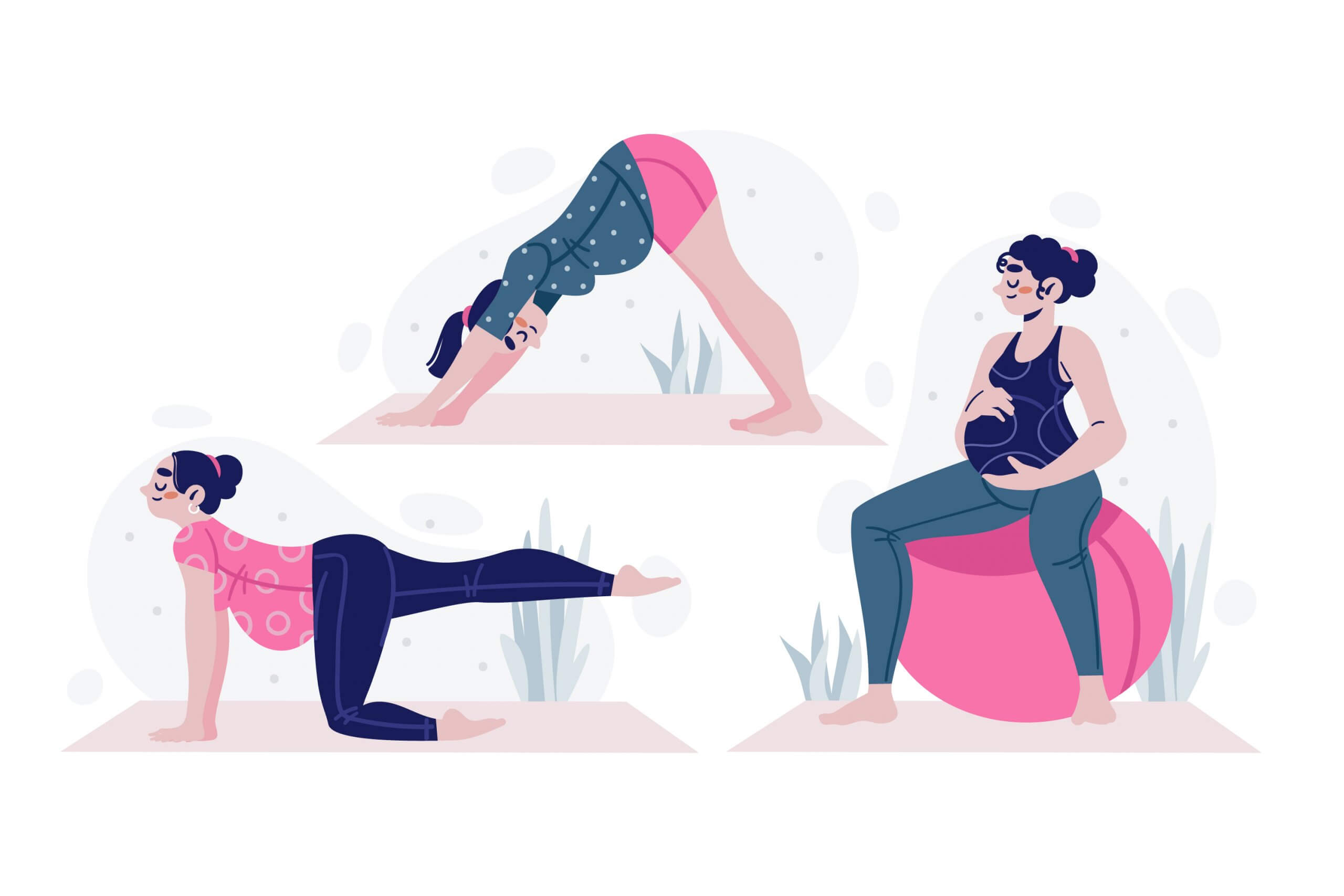 3 Exercices pour diminuer les douleurs de dos chez la femme enceinte